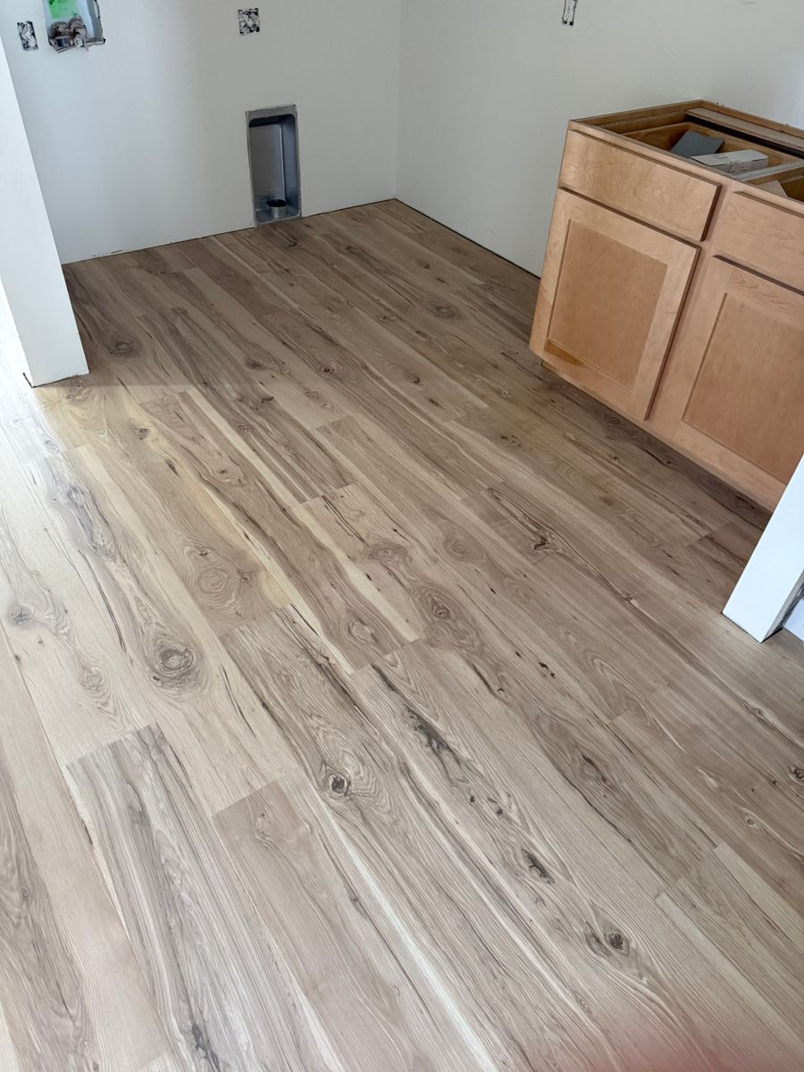 Floor Installation for CJL Flooring in Post Falls, ID