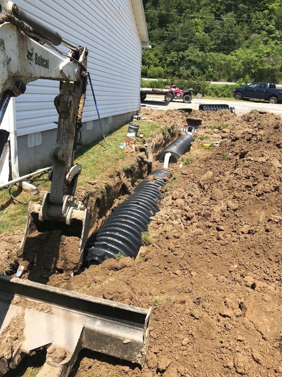 Sale and Installation of Drainage for SNL Aeration in Pecks Mill,,  WV