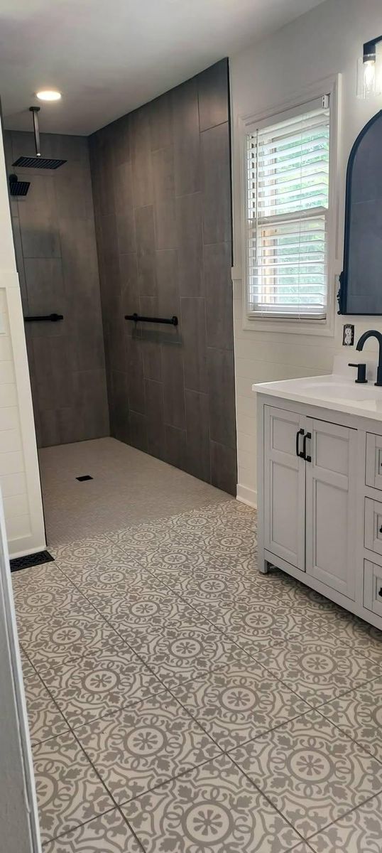 Cabinet/Vanity Installation for Son of a Journey Remodeling in Dallas, NC