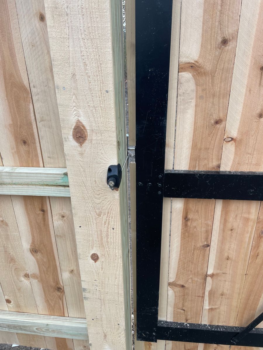 Fence Installation for TMF Services in Lapeer County, MI