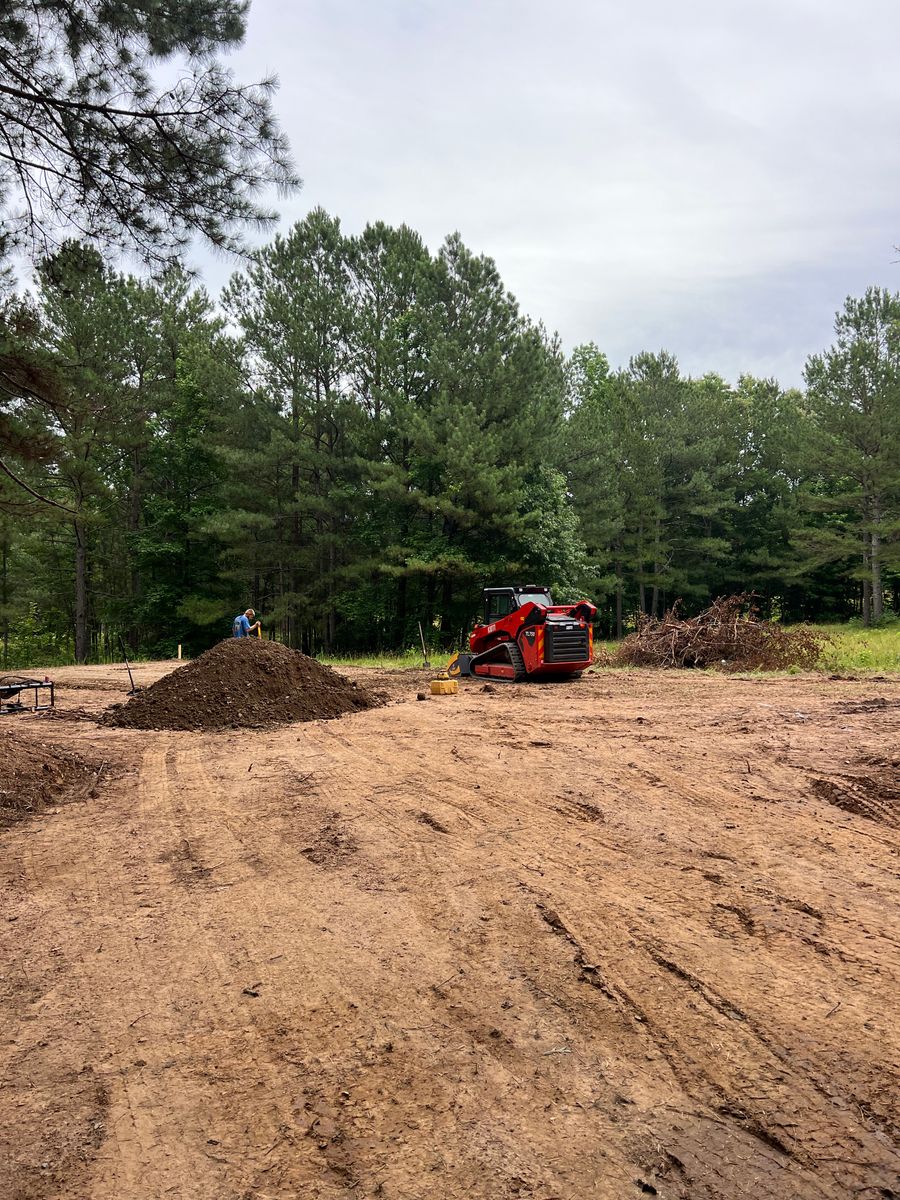 Grading // Dirtwork for NC Property Works, LLC in Johnston County, NC