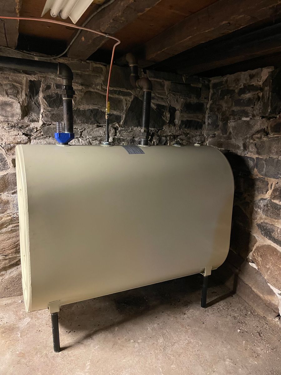 Oil Tank Replacement for Zrl Mechanical in Seymour, CT