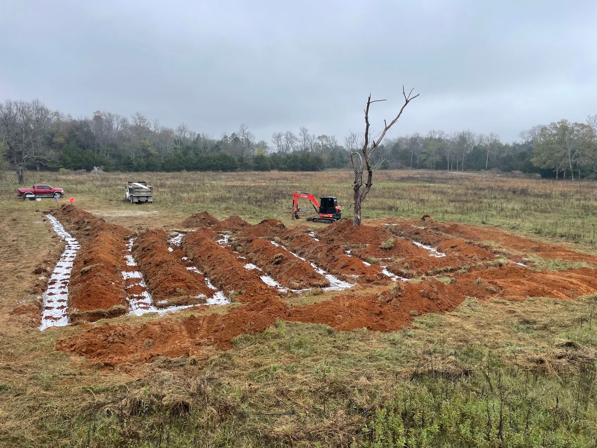 Septic System Installation for TrottCo Excavation in Shelbyville, TN