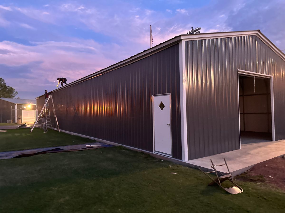 House Framing for Elite Custom Metal Structures in Belmont, MS