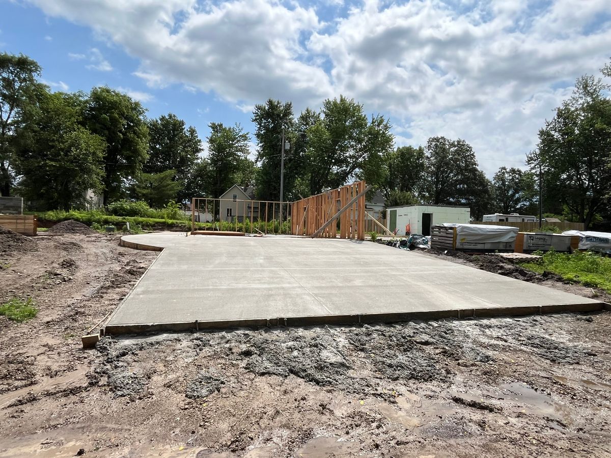 Concrete for Sly Construction LLC in Newton, IA