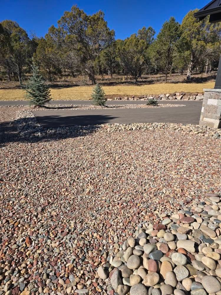 Xeroscaping for LRS: Landscape, Rescue, Snow in Silt, CO