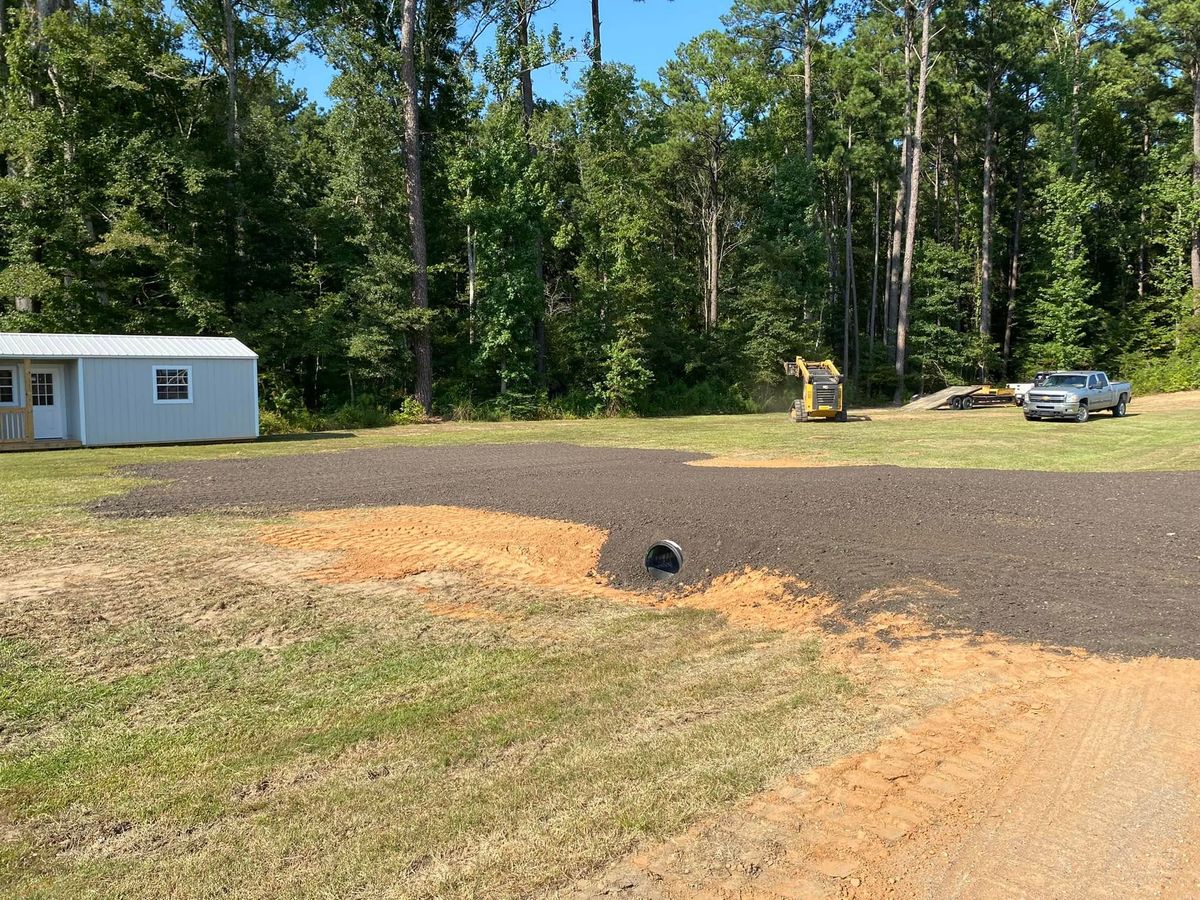 Ditches for Daniel's Dumpsters & Land Improvements in Monroe, LA