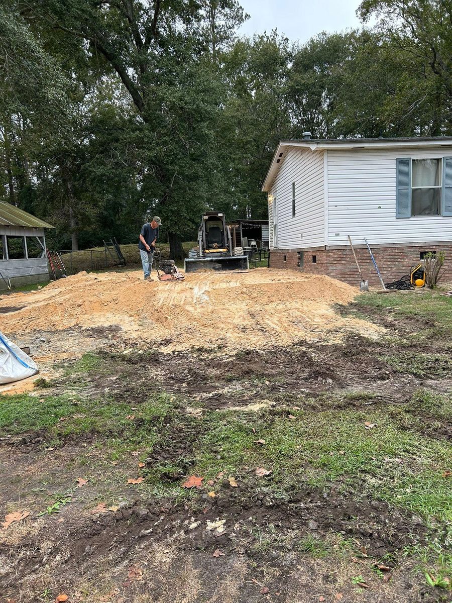 Concrete Slab Construction for Big League Concrete and Grading in Batesburg-Leesville, SC