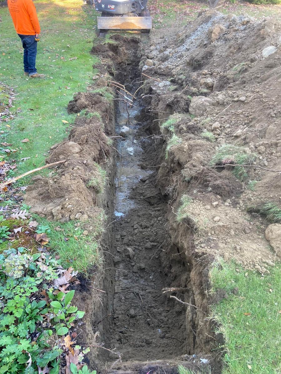 Site Preparation for Staruk Trucking & Excavation Inc. in Uxbridge, MA