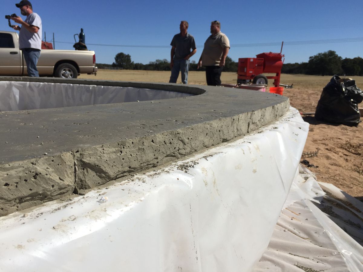 Pool & Patio Restoration for Texas Curb N Borders in Houston, TX
