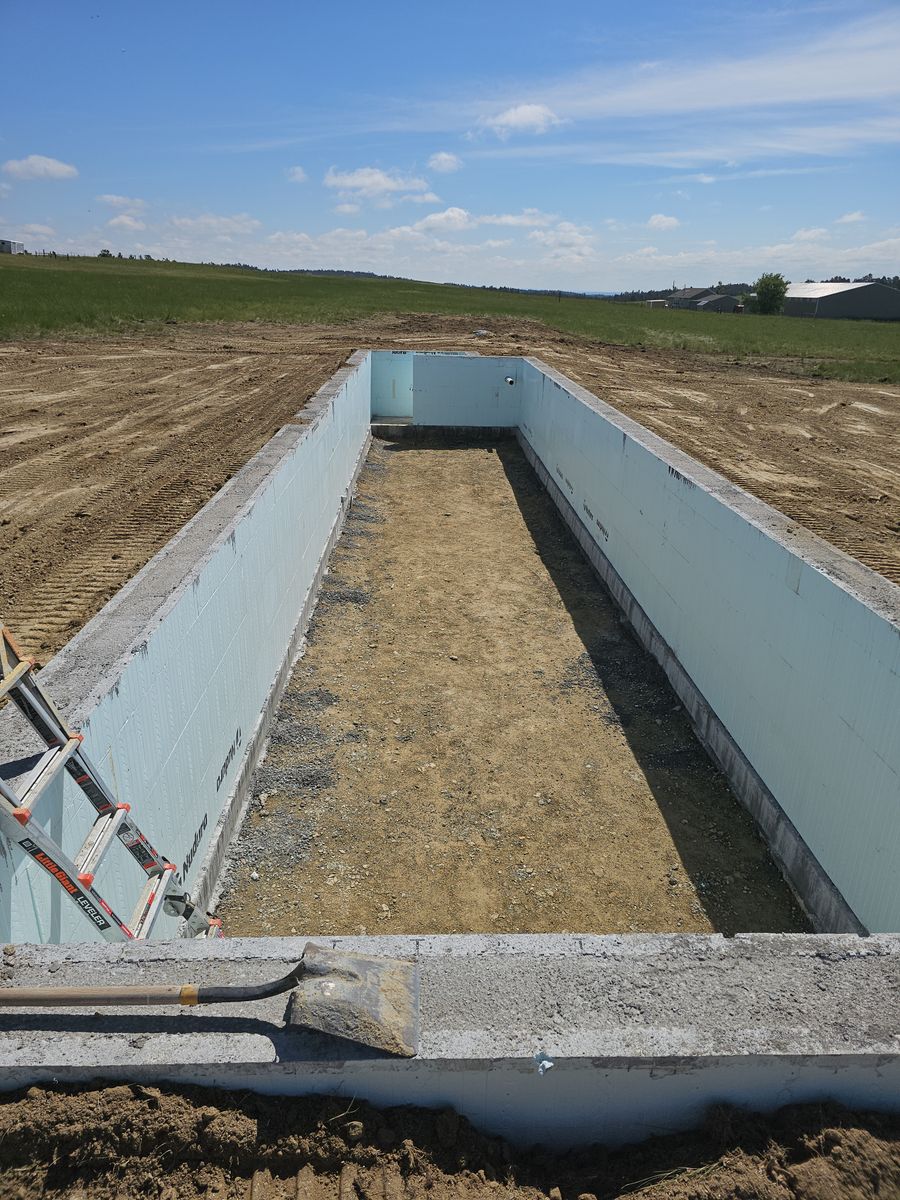 Excavation and new septic systems for Blue Mountain Construction in Roundup, MT