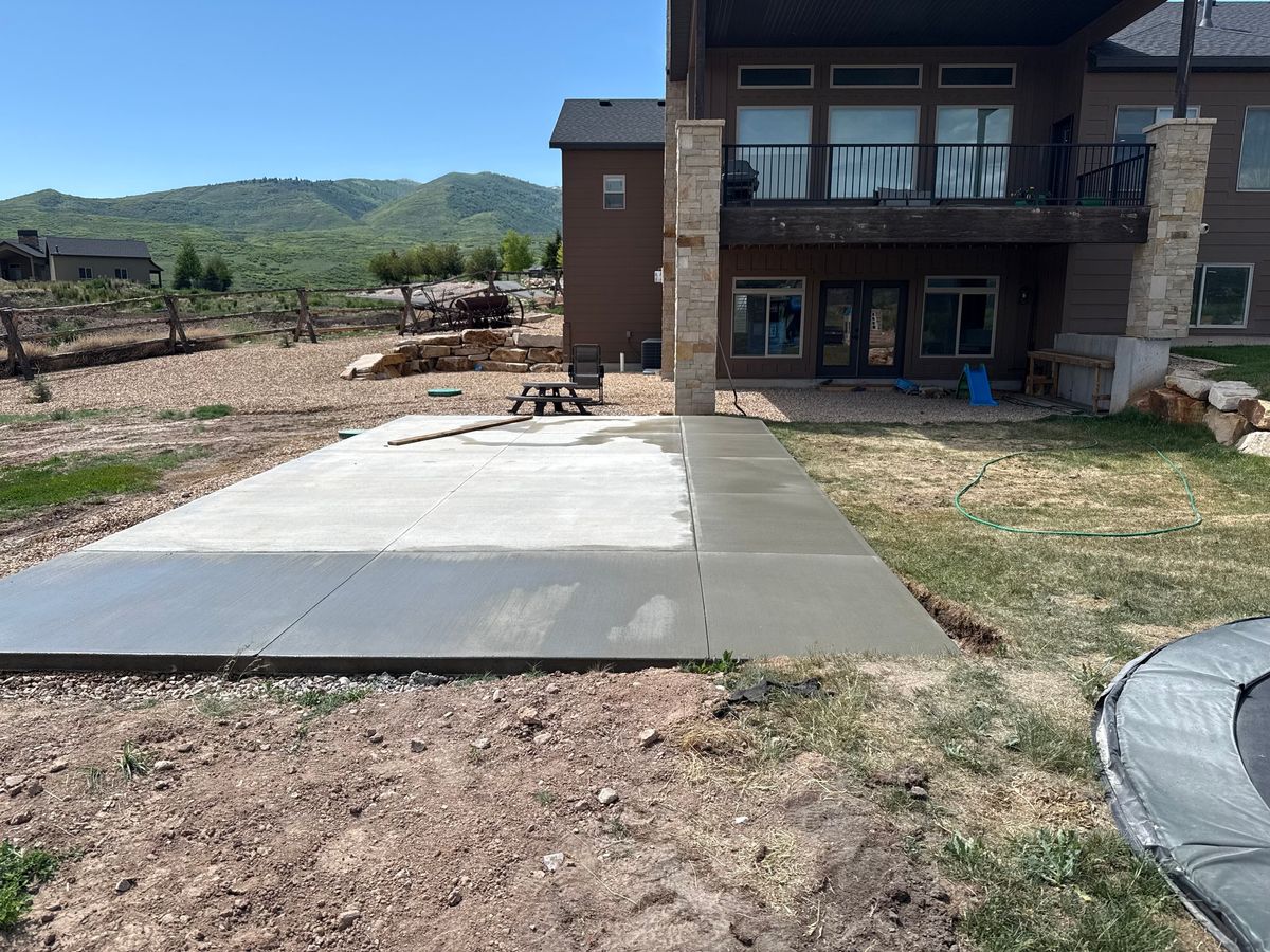 Concrete Slab Construction for TNT Concrete and Construction in Roy, UT