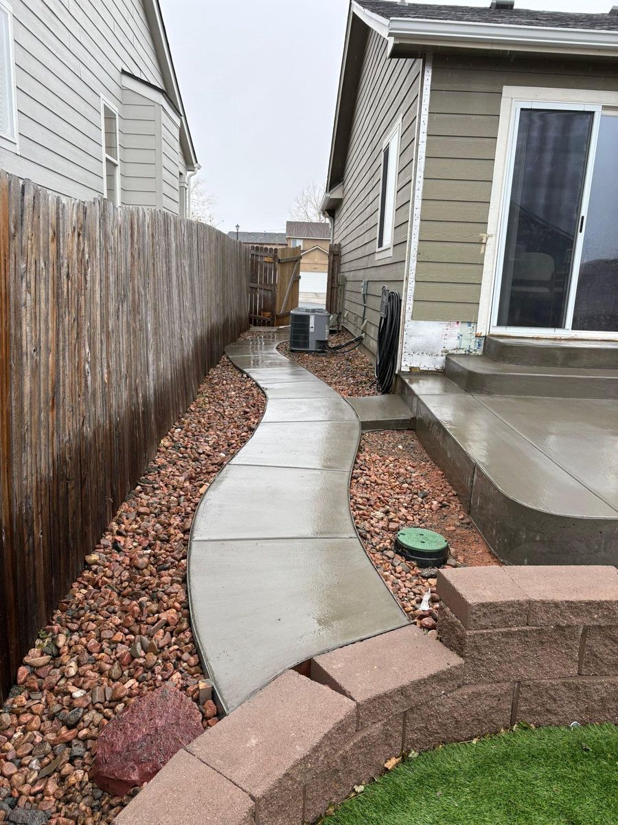 Residential and Commercial Concrete for Imperial Concrete & Construction LLC in Colorado Springs, Colorado