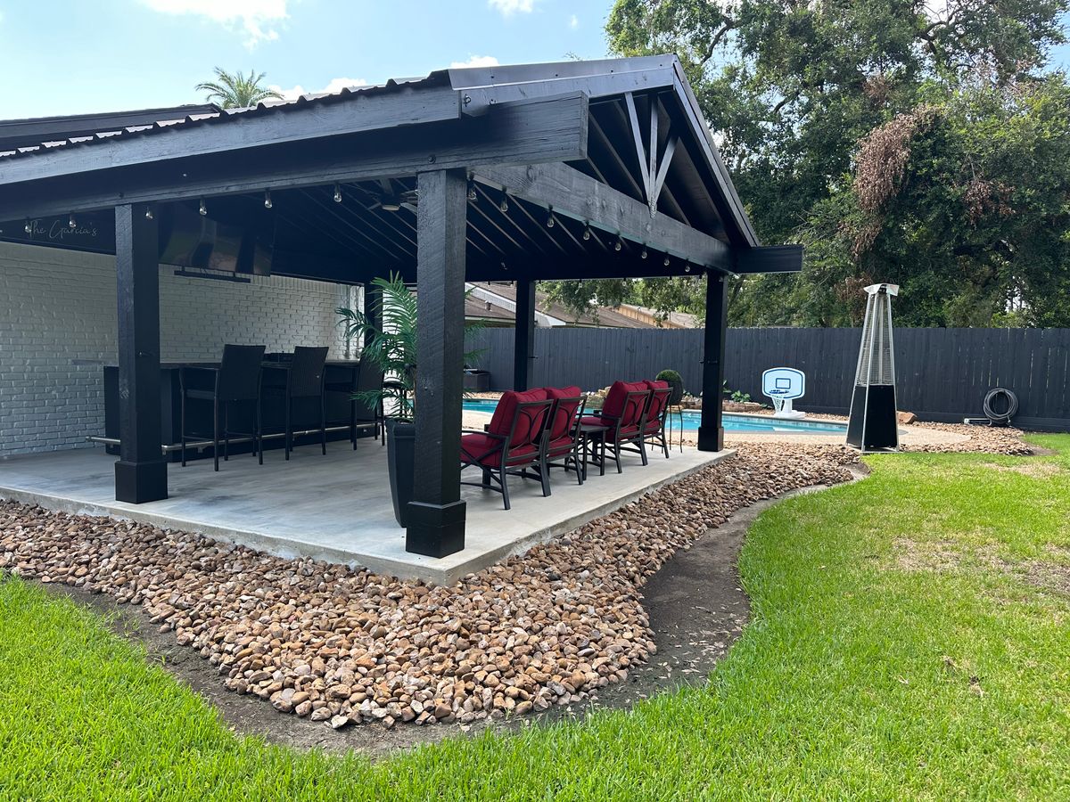 Pool Remodels for Texas Curb N Borders in Houston, TX