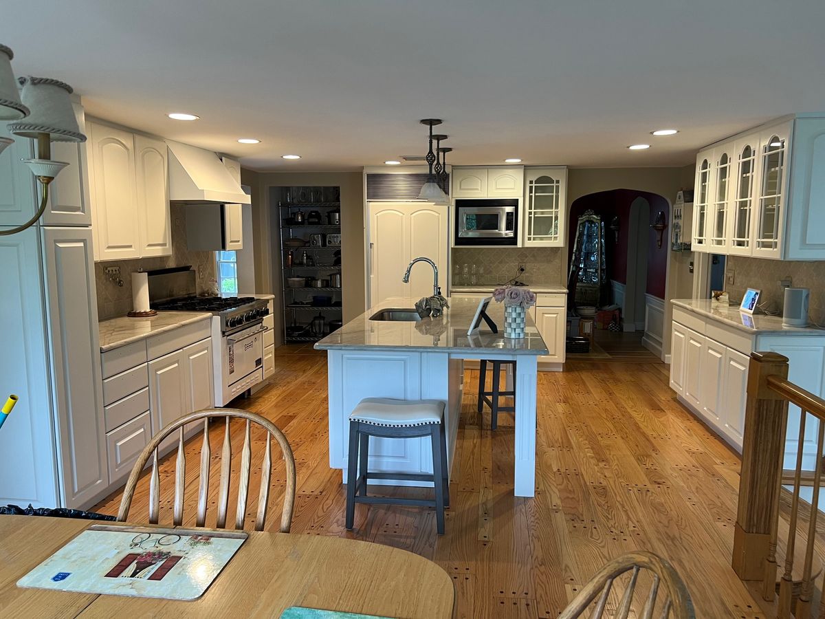 Cabinet Refinishing for Cameron's Fine Finishes  in Natick, MA