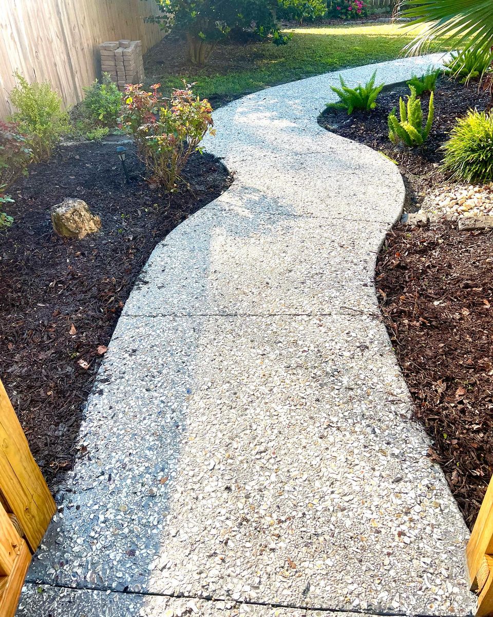 Exterior Concrete for Low Tide Concrete in Charleston, SC