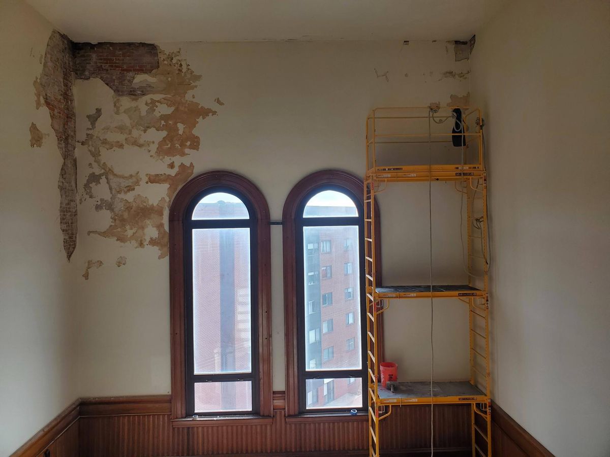 Brickwork for James T. Coughlan Restoration in Brockton, MA