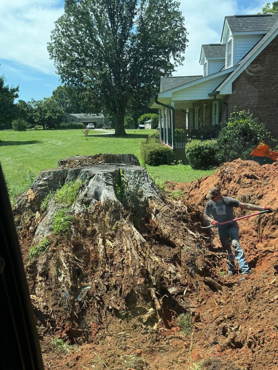 Site Preparation for CST Dirt Solutions in Rowan, NC