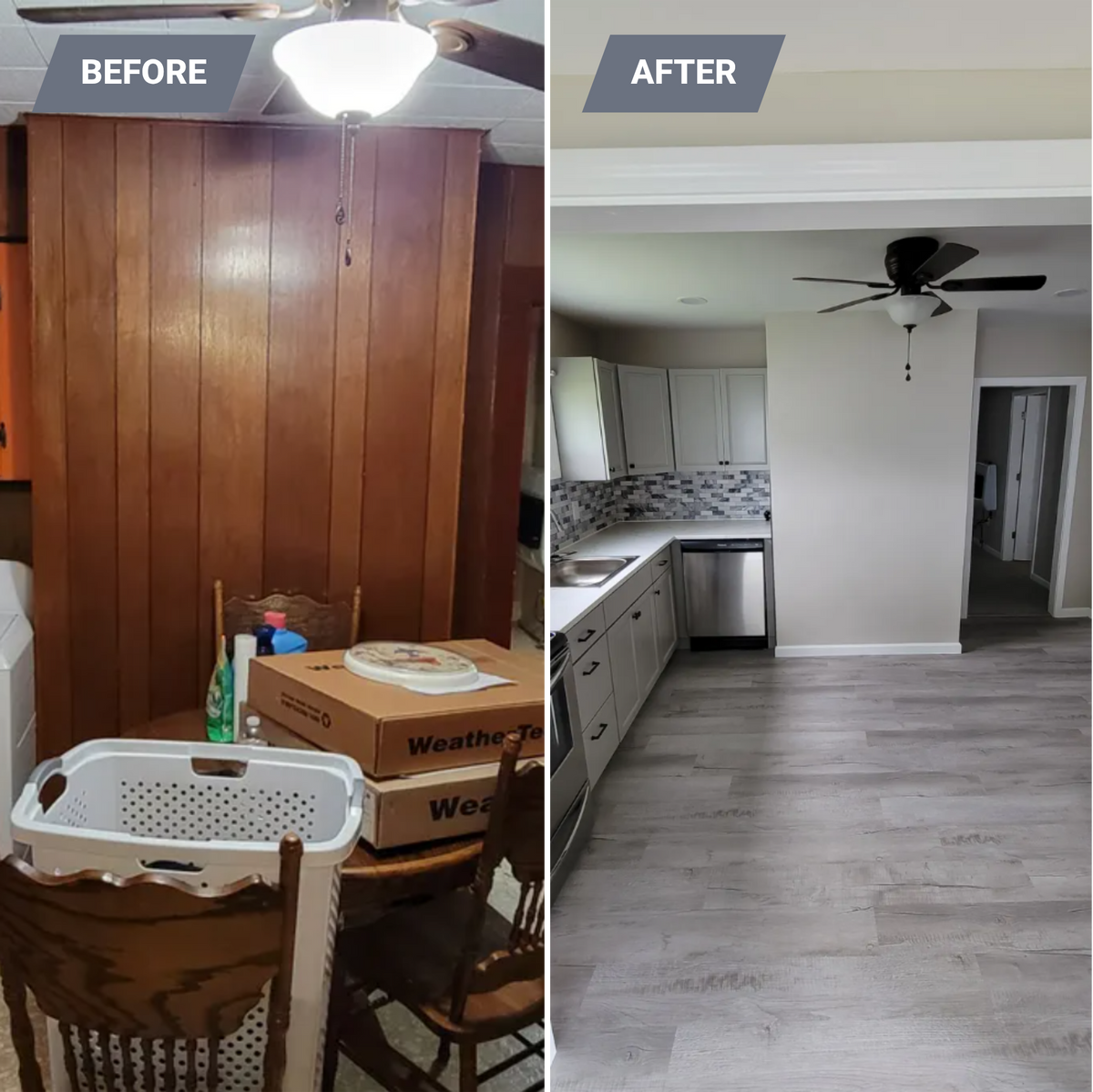 Flooring for Middle Man Construction in Fall Branch, TN