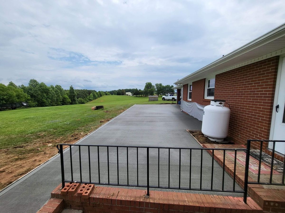 Brickwork for Miilan Construction in Boonville, NC