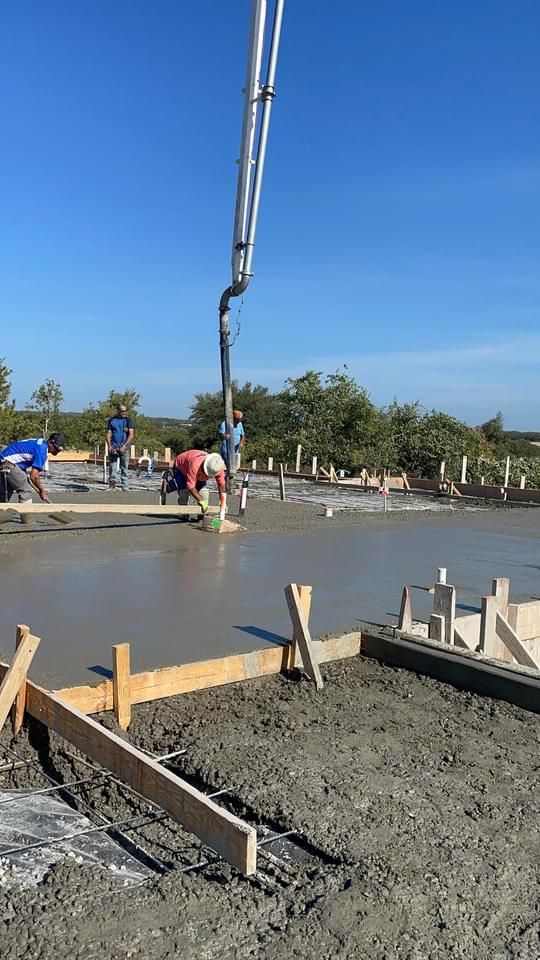 Concrete Foundation Installation for BMX Concrete in Bastrop, TX