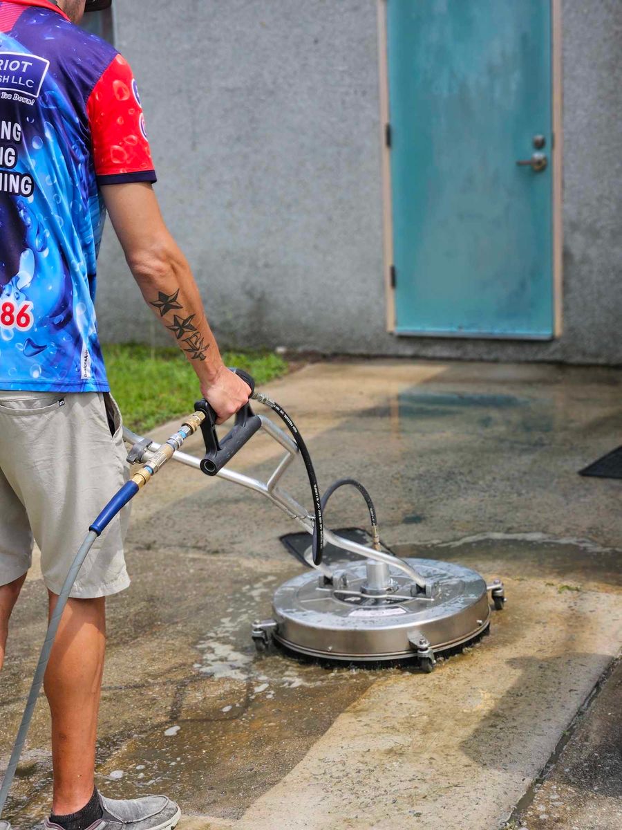 Concrete Cleaning for Patriot Soft Wash LLC in Beaufort, SC