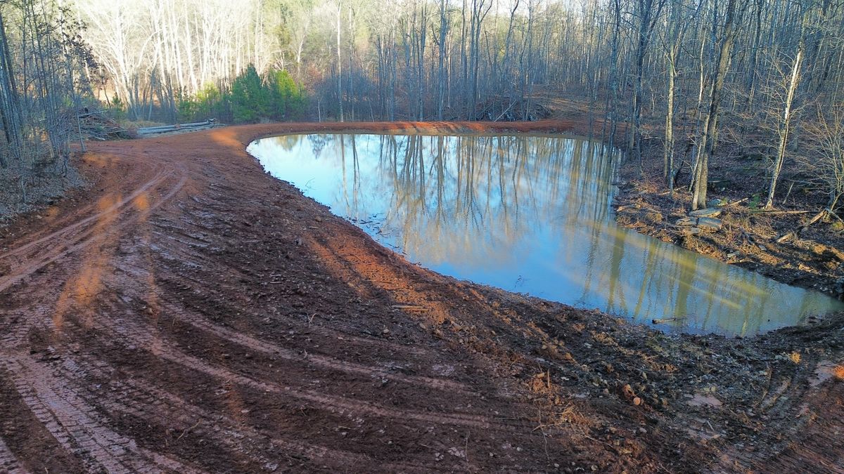 Ponds for Lanier Excavating LLC in Bedford County, VA