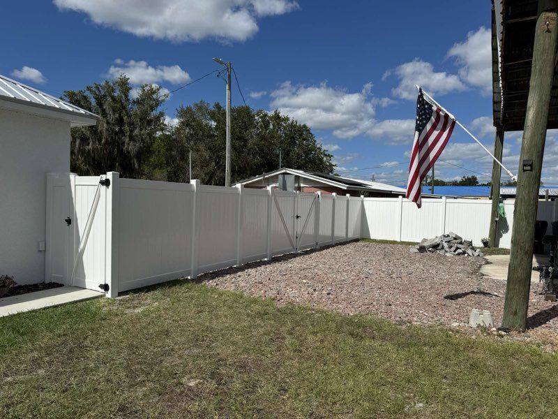 Vinyl Fencing for Polk’s Finest Fencing LLC in Lakeland, FL