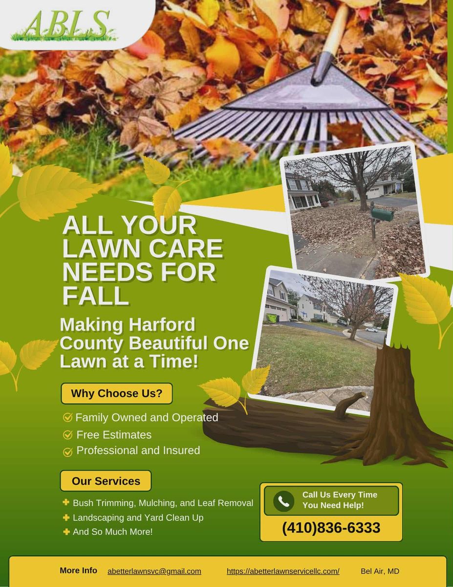 Mulch and Stone for A Better Lawn Service LLC in Bel Air, MD