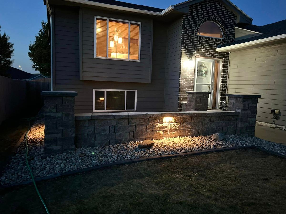 Landscape Lighting for Ramos Universal Landscaping in Sioux Falls, SD