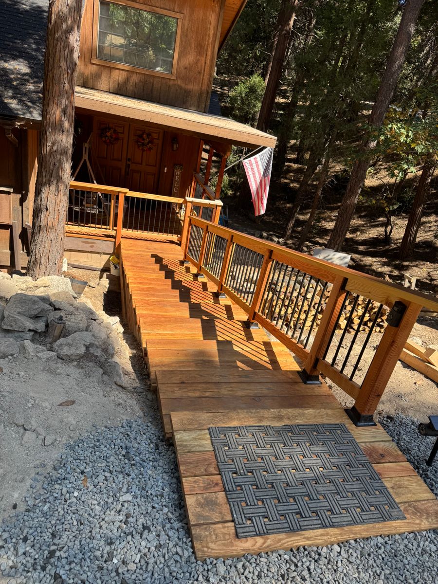 Deck & Patio Installation for Prodigy Construction in Lake Arrowhead, CA