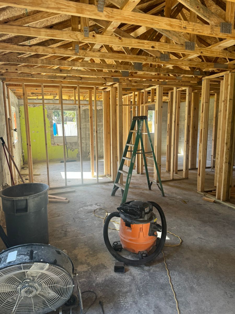 Residential Framing for Spirit Enterprise Construction LLC in Tampa Bay, FL
