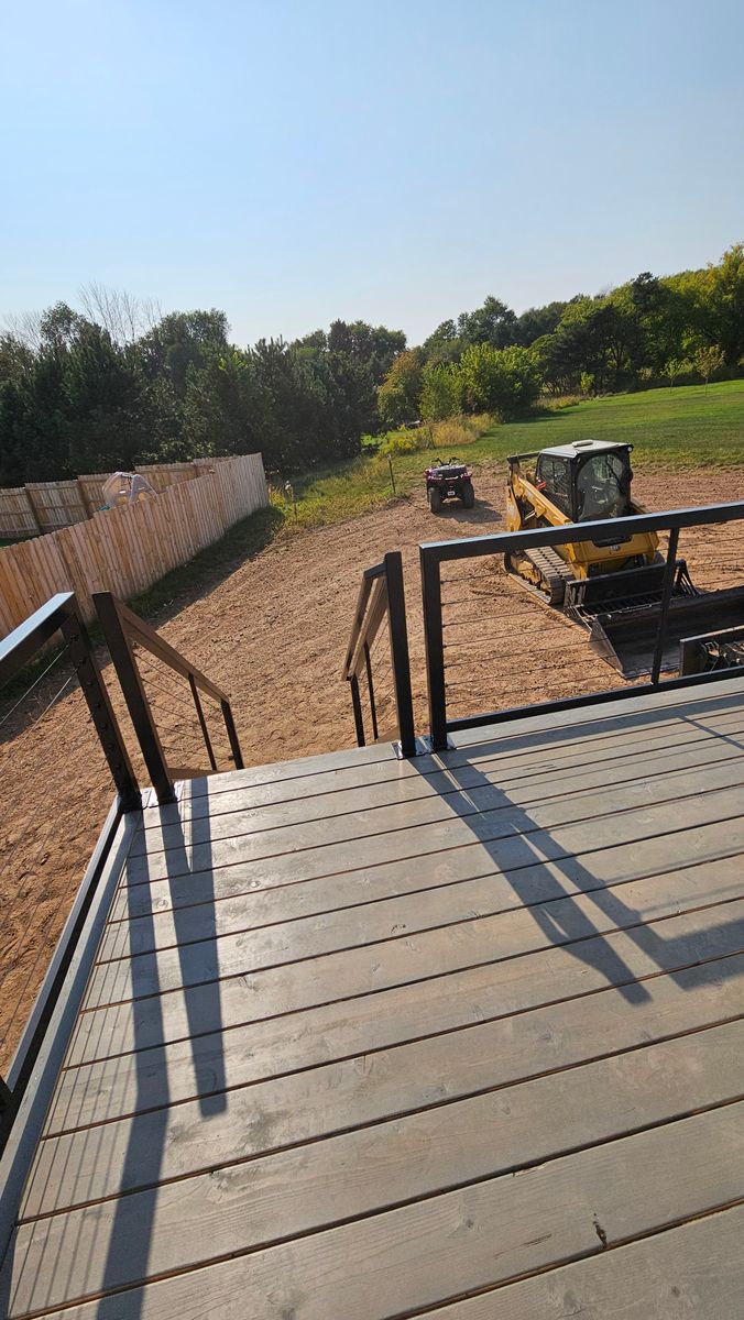 Exterior Railing for Timber Concepts  in Green Bay, WI