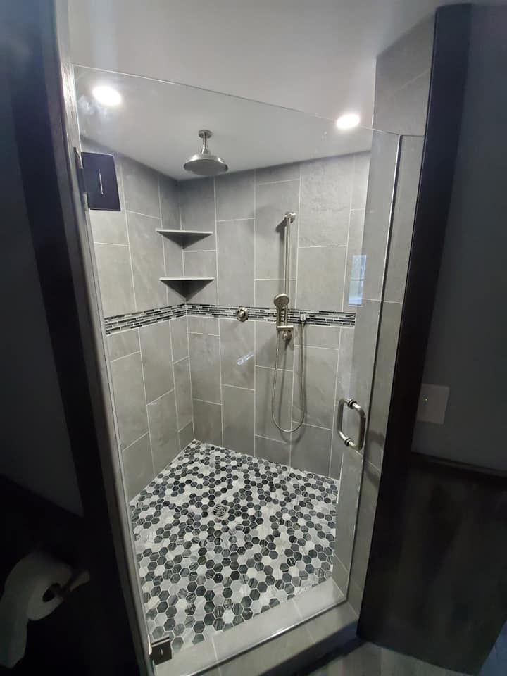 Bathroom Renovation for Merv Wilson Builder in Kingfield, ME