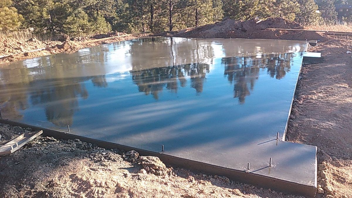 Concrete Slab Construction for Preciado Concrete LLC in Colorado Springs, CO