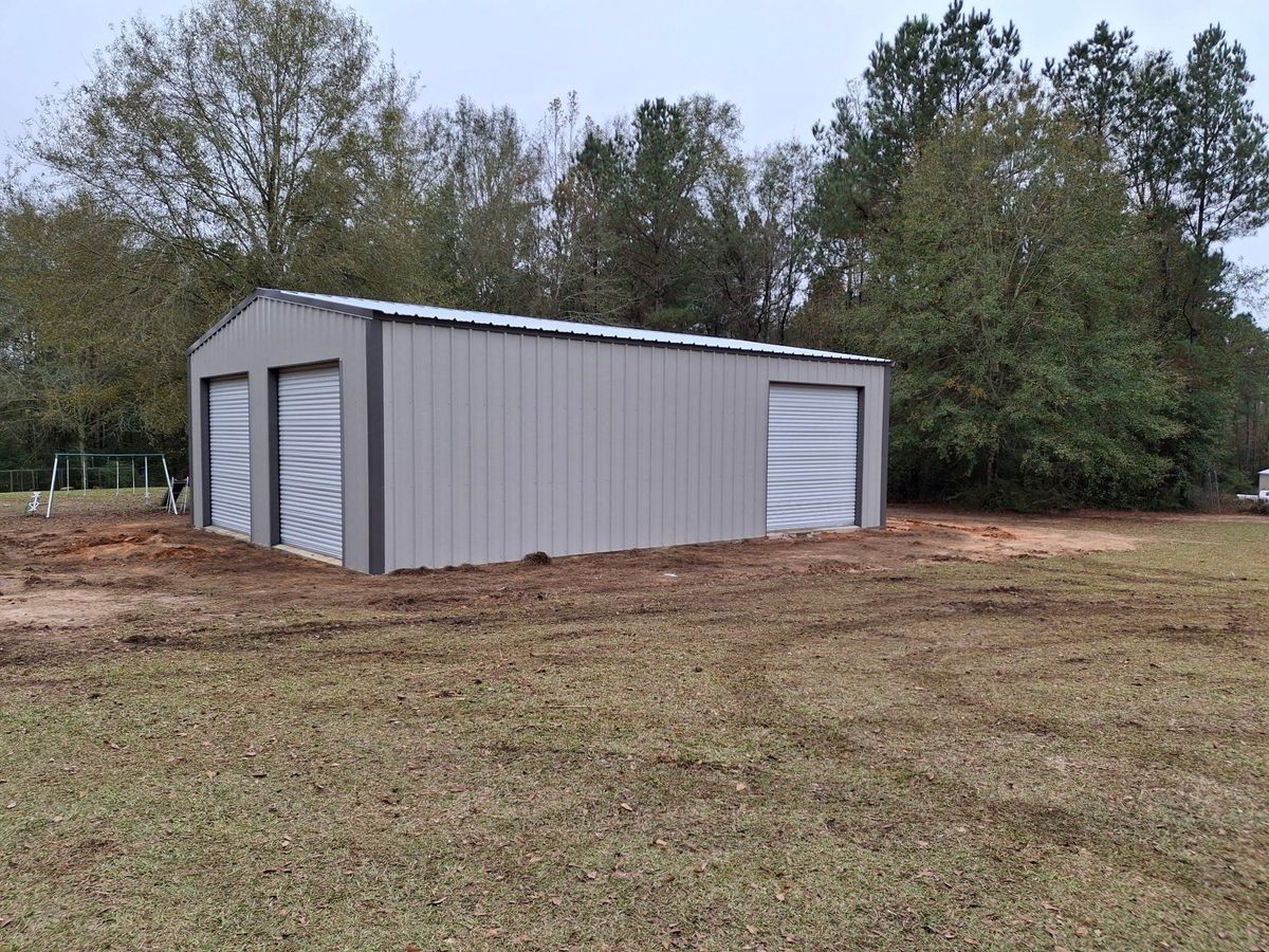 Site Preparation for H&M Construction Metal Buildings in Osyka, MS