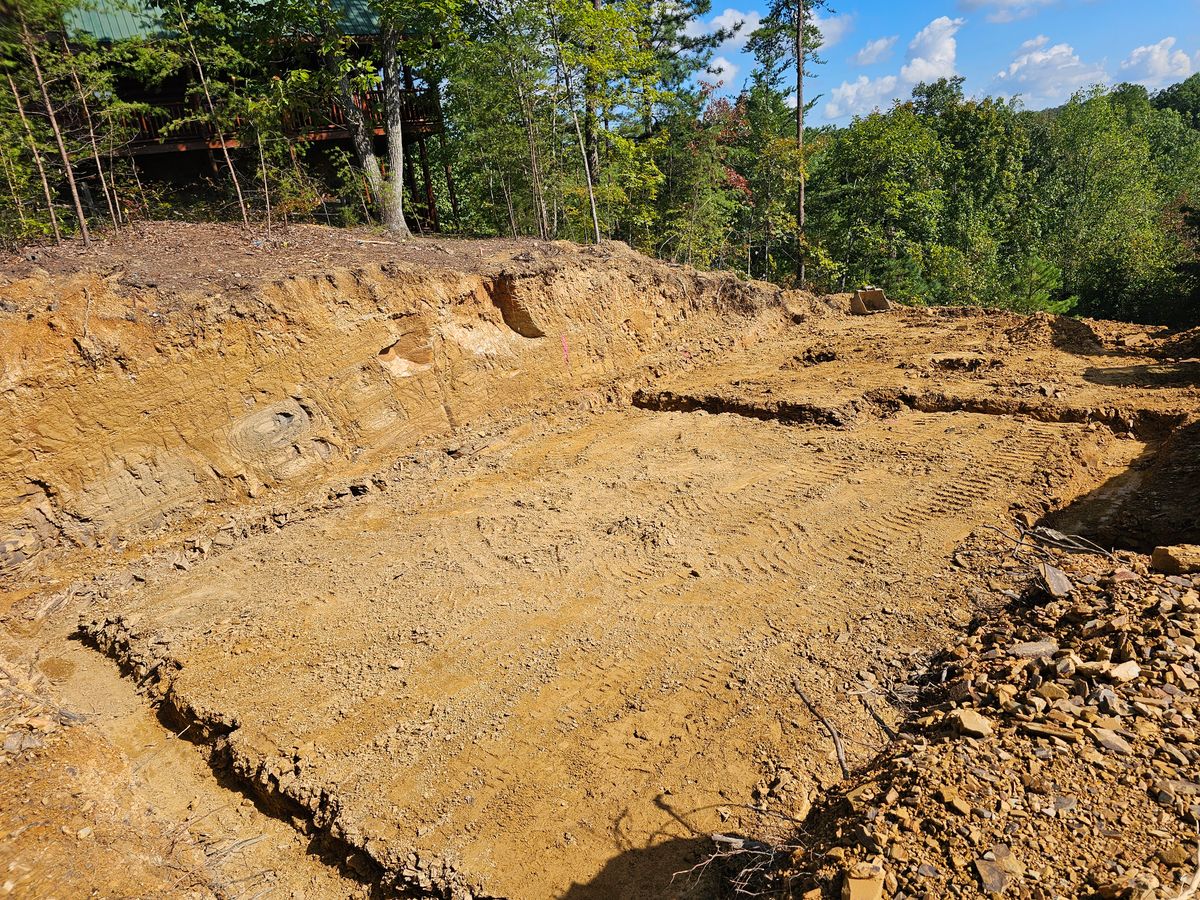 Footings for Walker Excavation in Tazewell, TN