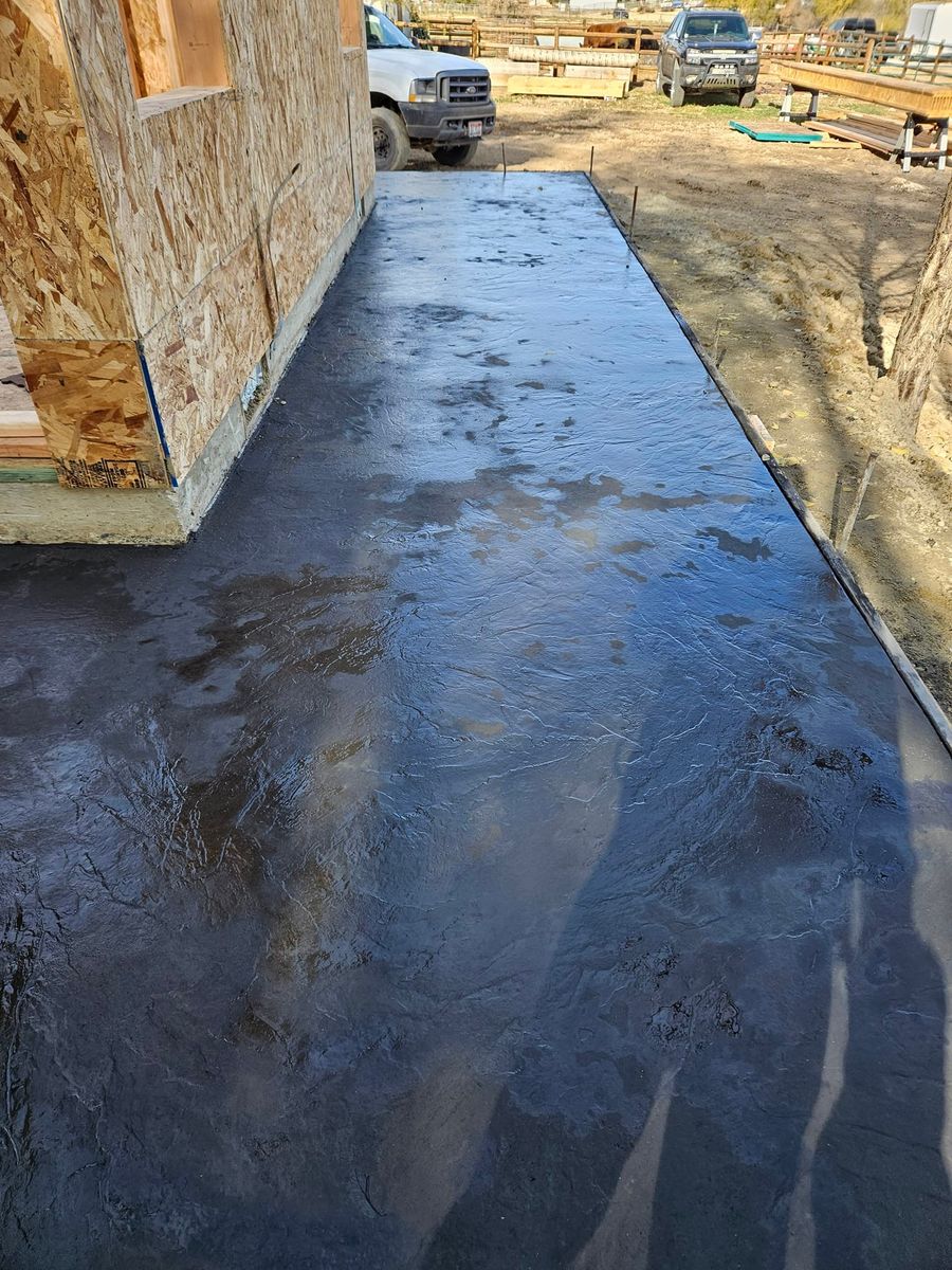 Concrete  for White Lightning Concrete and Construction in Middleton, ID