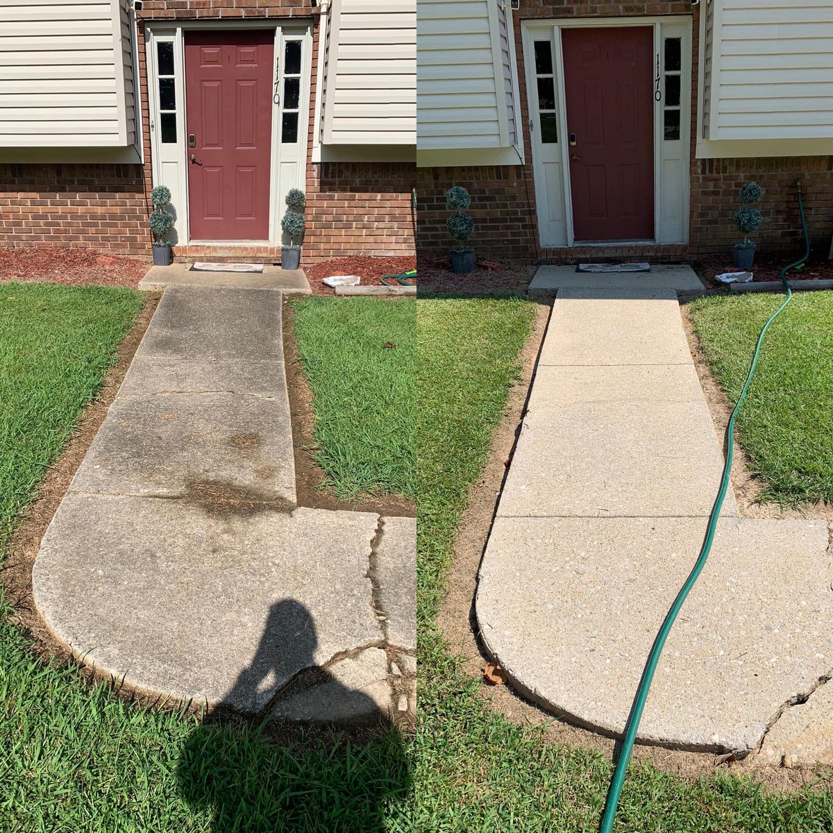 Driveway & Sidewalk Cleaning for Clean Slate Pressure Washing in Birmingham, AL