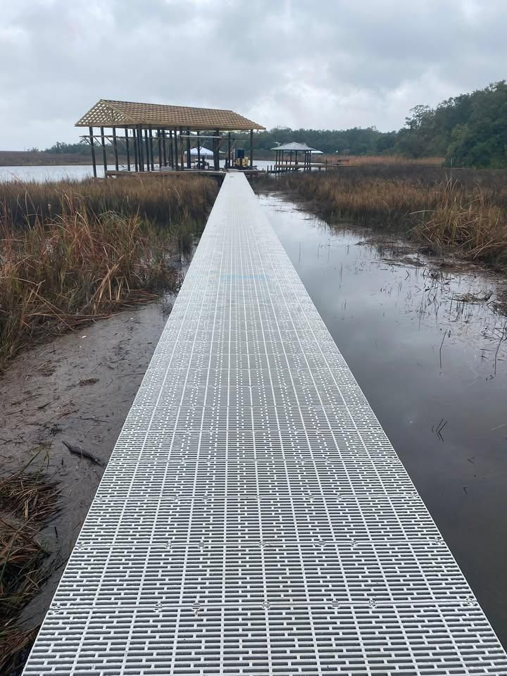 Pier Construction for Coastal Marine Construction in Bay St. Louis, MS