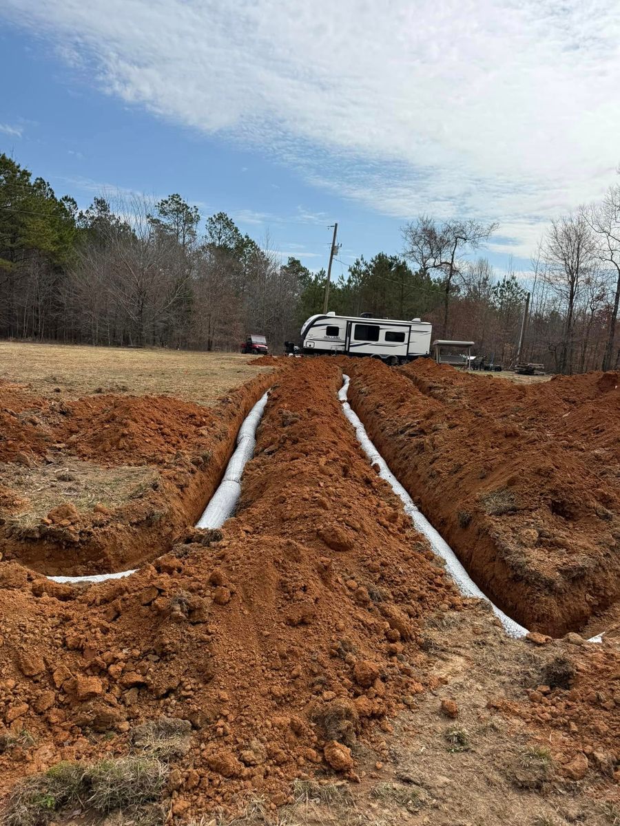 Land Grading & Leveling for West TN Dirt Works in Lexington, TN