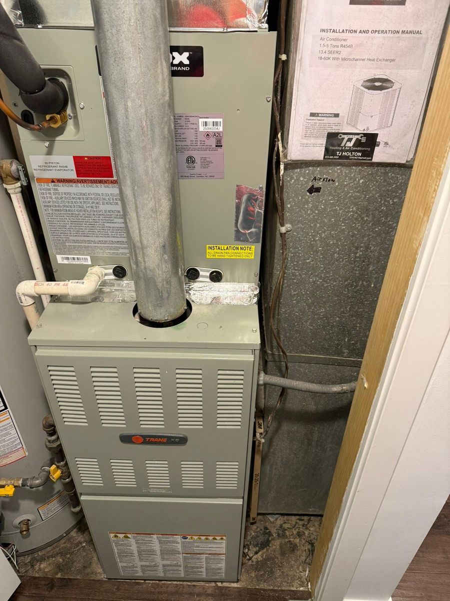 Installation of HVAC Systems for TJS HVAC Services in Olathe, KS