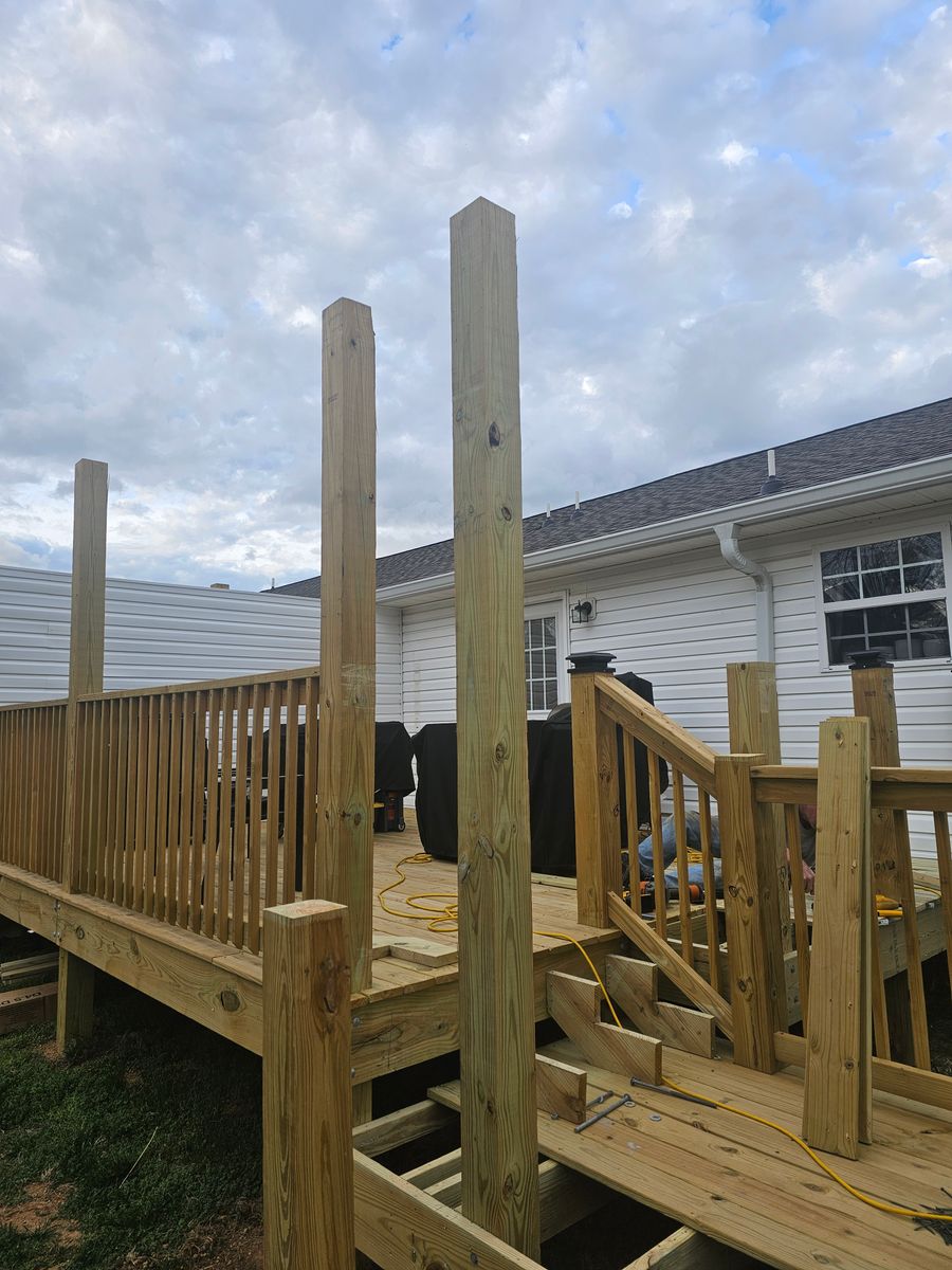 Decking for A&D Home Improvements in Cleveland, TN