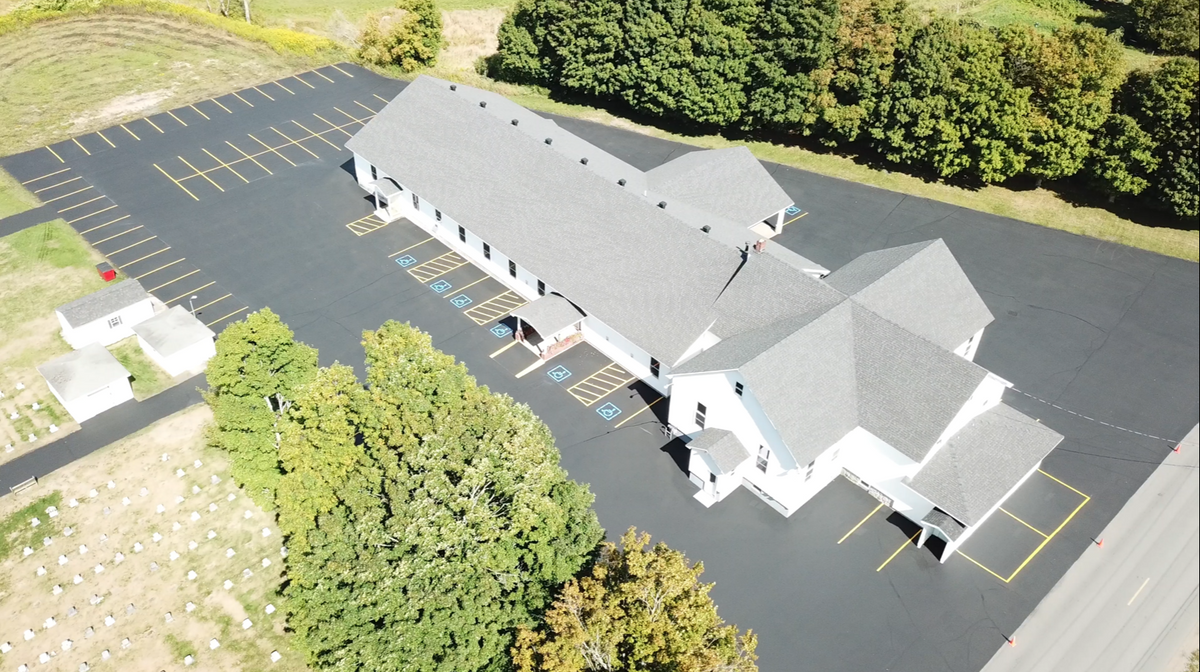 Asphalt Striping for Roes Lawncare LLC in Lowville, NY