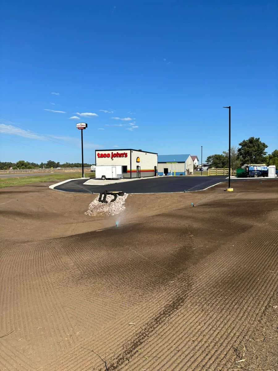 Dirt Work for Green Bridge Irrigation in Little Falls, MN