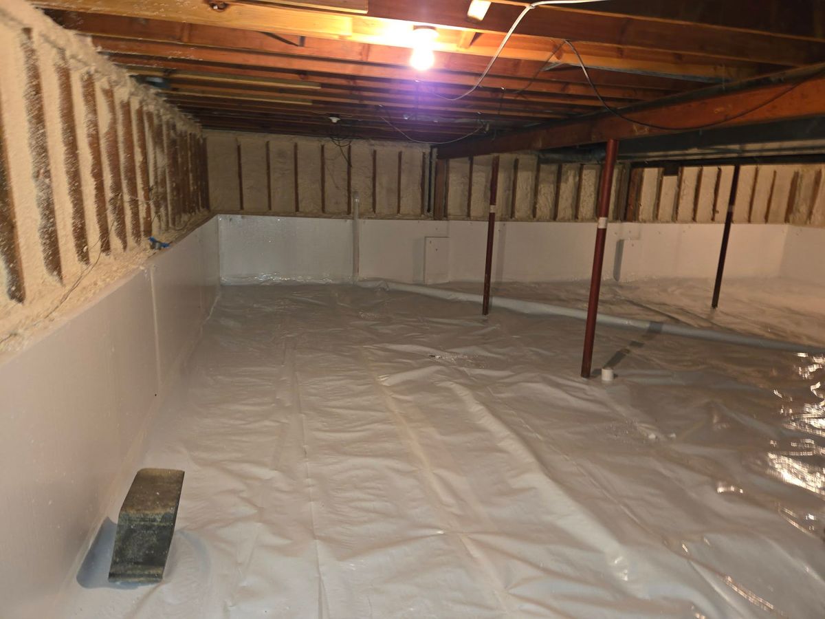 Crawlspace Encapsulation for Christy Waterproofing in Kent, OH