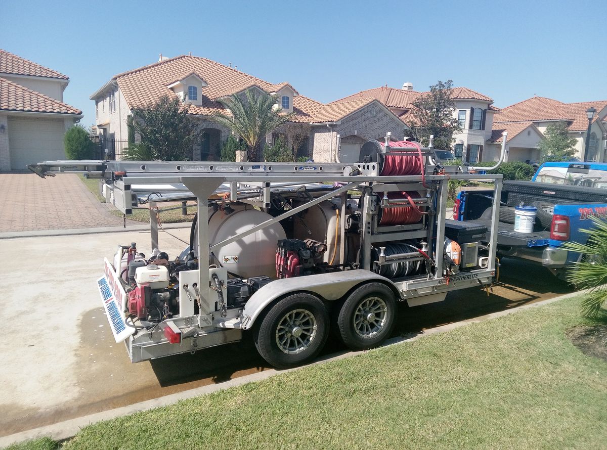 Roof Softwash for Look Like New in Katy, TX