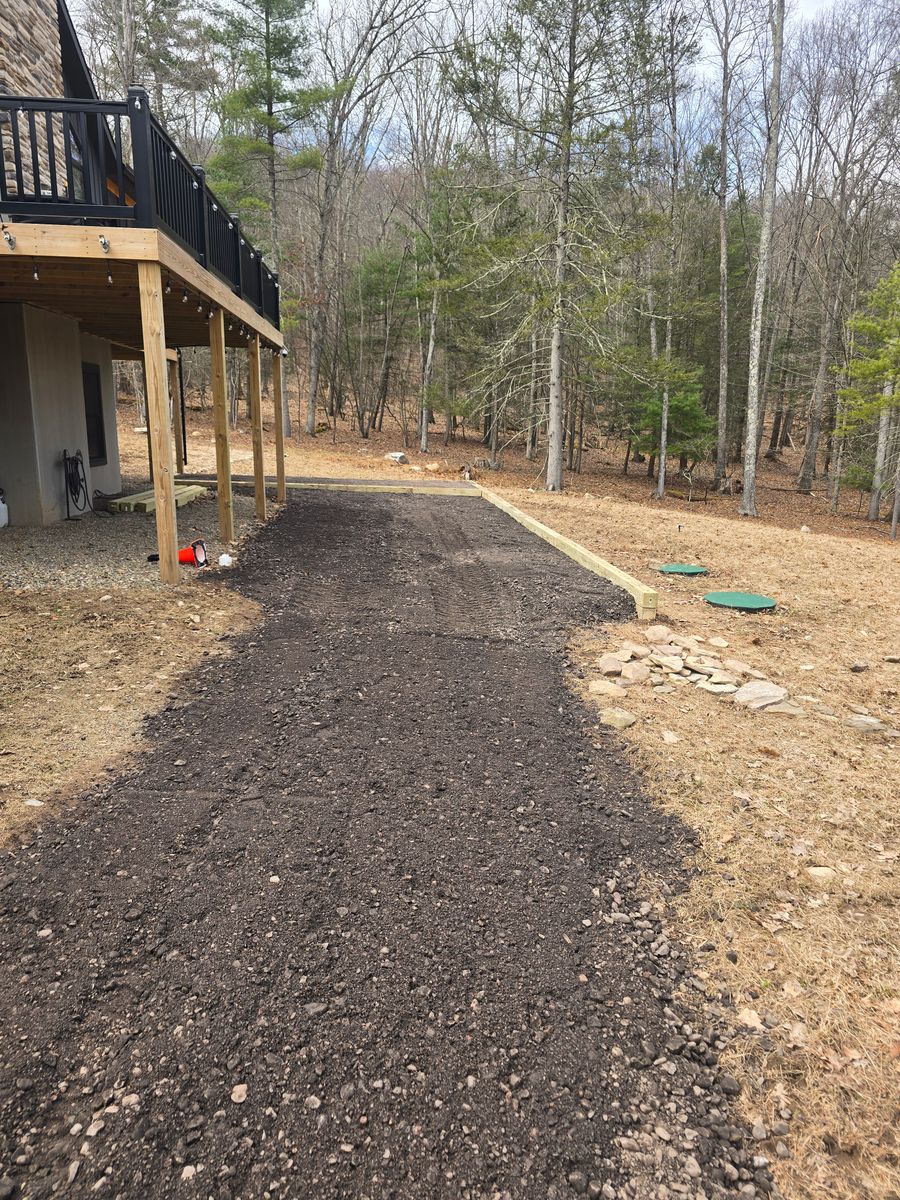 Yard Restoration And Finish Grading for Down Home Landscaping in Stillwater, PA