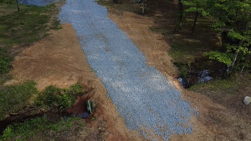 Land Grading for Moose Excavating in Athens, TN