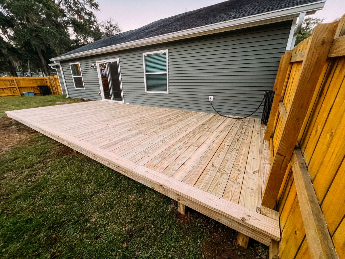 Deck Installation for Property Preservation SC in Beaufort, SC